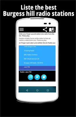 Burgess hill radio stations android App screenshot 1